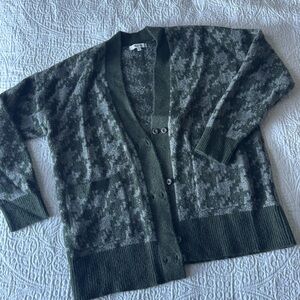Madewell Houndstooth Cardigan - like new!
